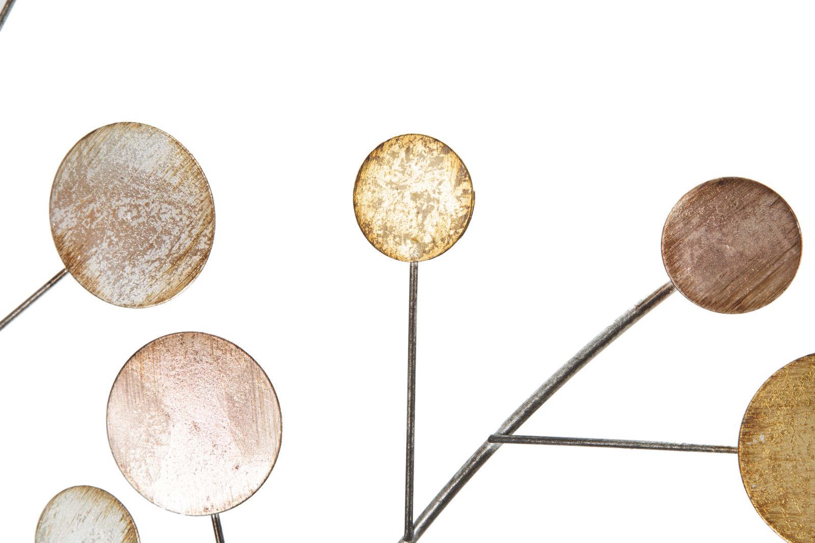 Pannello da Muro Tree 88x2,5x88 cm in Ferro