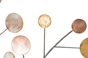 Pannello da Muro Tree 88x2,5x88 cm in Ferro