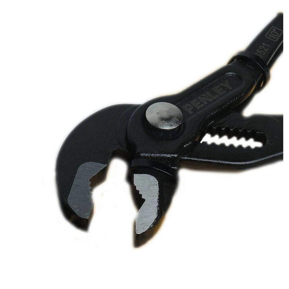 Trade Shop - Pinza Pappagallo 10" 250 Mm Regolabile Cromo Vanadio Manico Antiscivolo Poligrip -