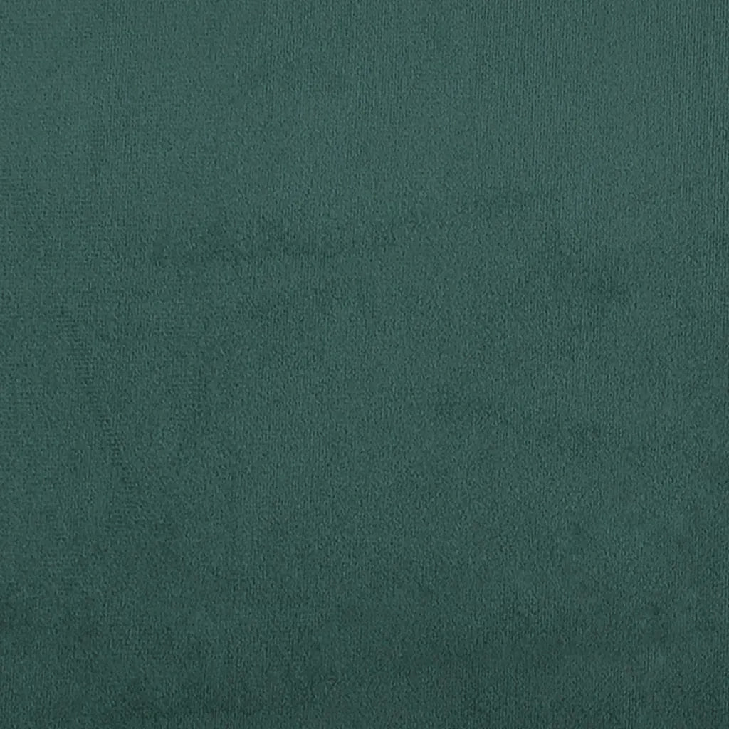 Set di Divani 2 pz Verde Scuro in Velluto