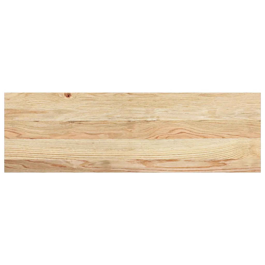 Davanzali 2 pz Non Trattati 80x30x2 cm Legno Massello di Rovere CFW7708377