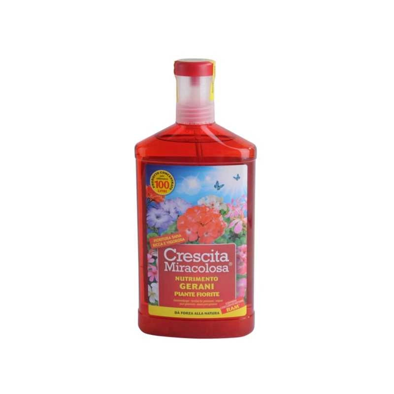 Concime Gerani ml 750 Crescita Miracolosa