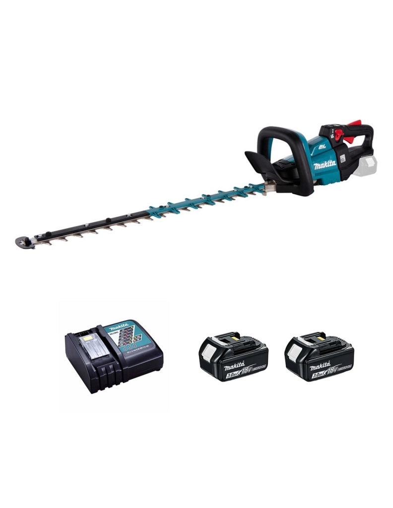 Tagliasiepi MAKITA DUH601RF2-SK (2 x 3,0 Ah + DC18RC)