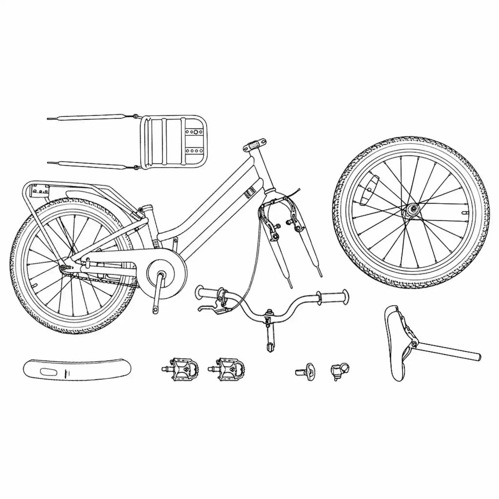 Bicicletta per Bambini 20 Pollici 42009275