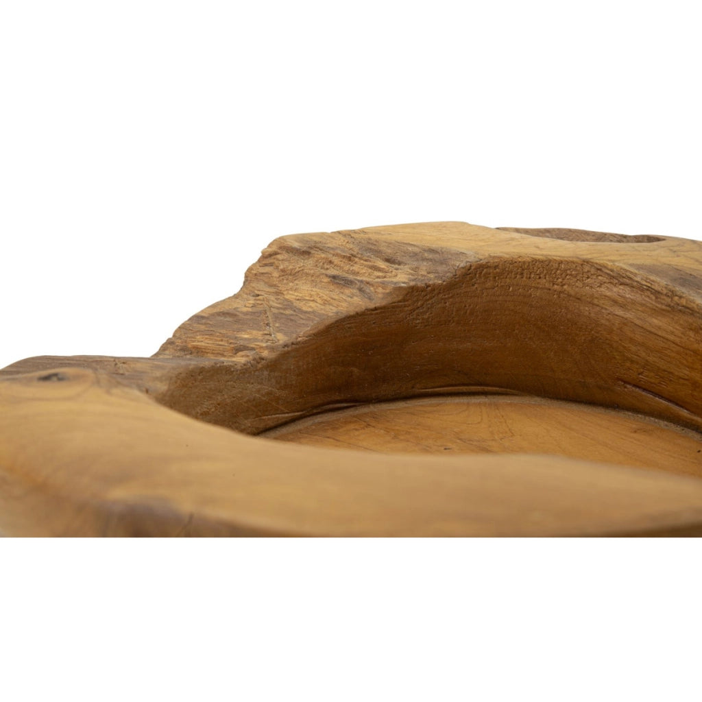 Vassoio Natura 23, Marrone, Legno, 20x20x6 cm