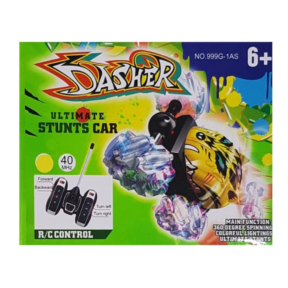 Trade Shop - Macchina Radiocomandata Rotazione A 360° Gioco Con Acrobazione Luci Multifunzion -