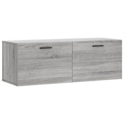 Armadietto a Muro | Mobile a Parete Grigio Sonoma 100x36,5x35 cm Legno Multistrato