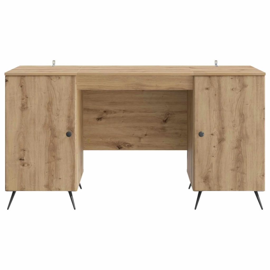Scrivania con lo scaffale Rovere Artigianale 142,5 x 50 x 75 cm 3414638