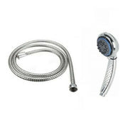Trade Shop - Doccia Doccetta Multifunzione Soffione 8 Getti Anticalcare Con Tubo Flessibile -