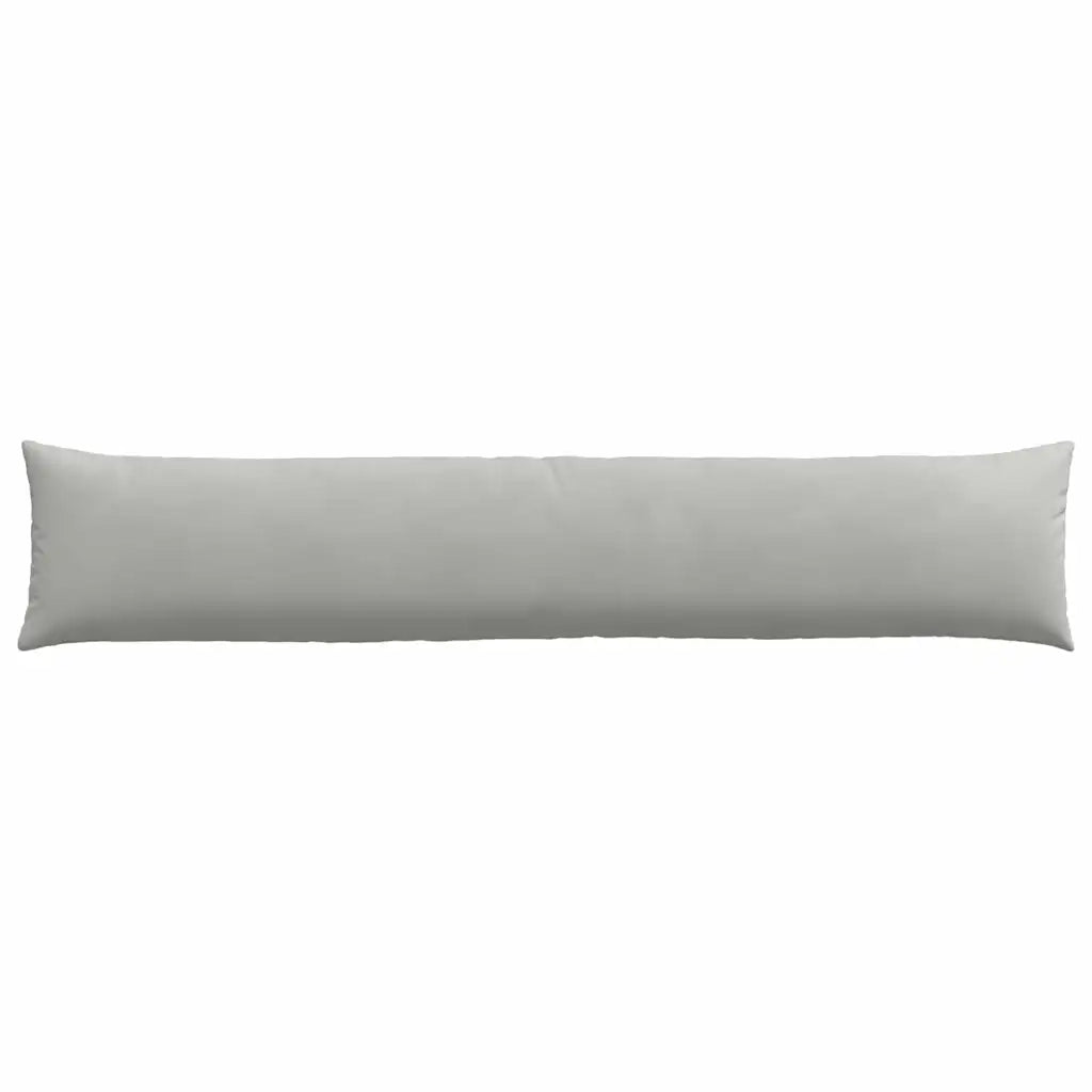 Cuscini da Divano 2 pcs Grigio chiaro 200 x 40 cm Tessuto