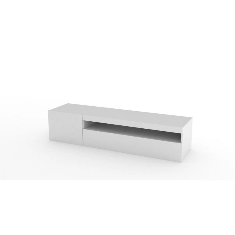 Mobile Porta TV Daiquiri – 155cm – Bianco Lucido