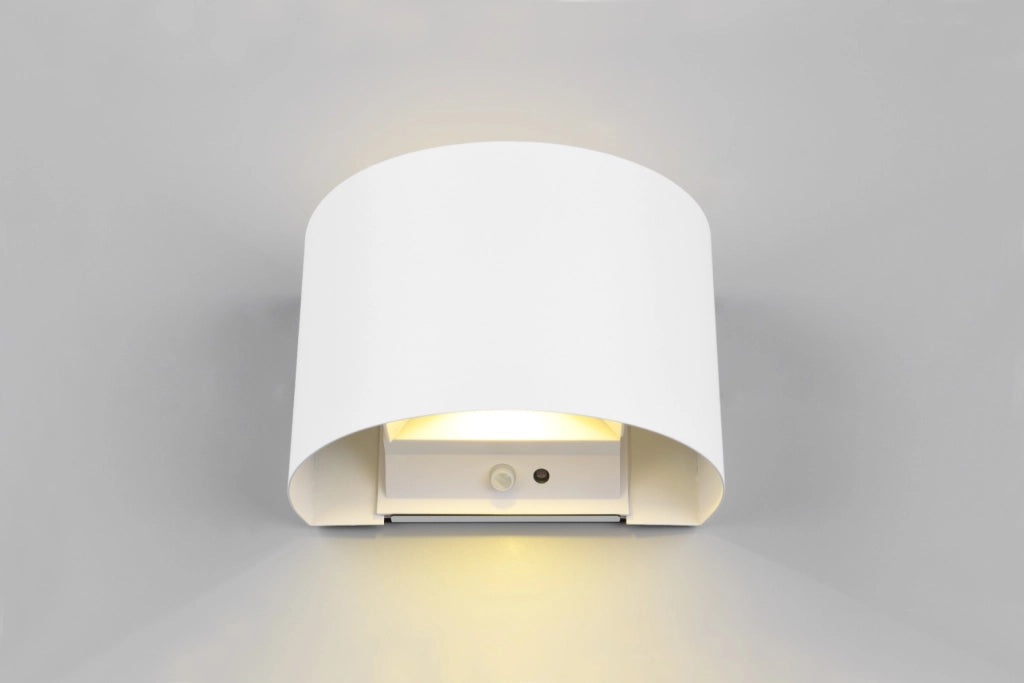 Applique LED 6W ricaricabile con sensore movimento bianca