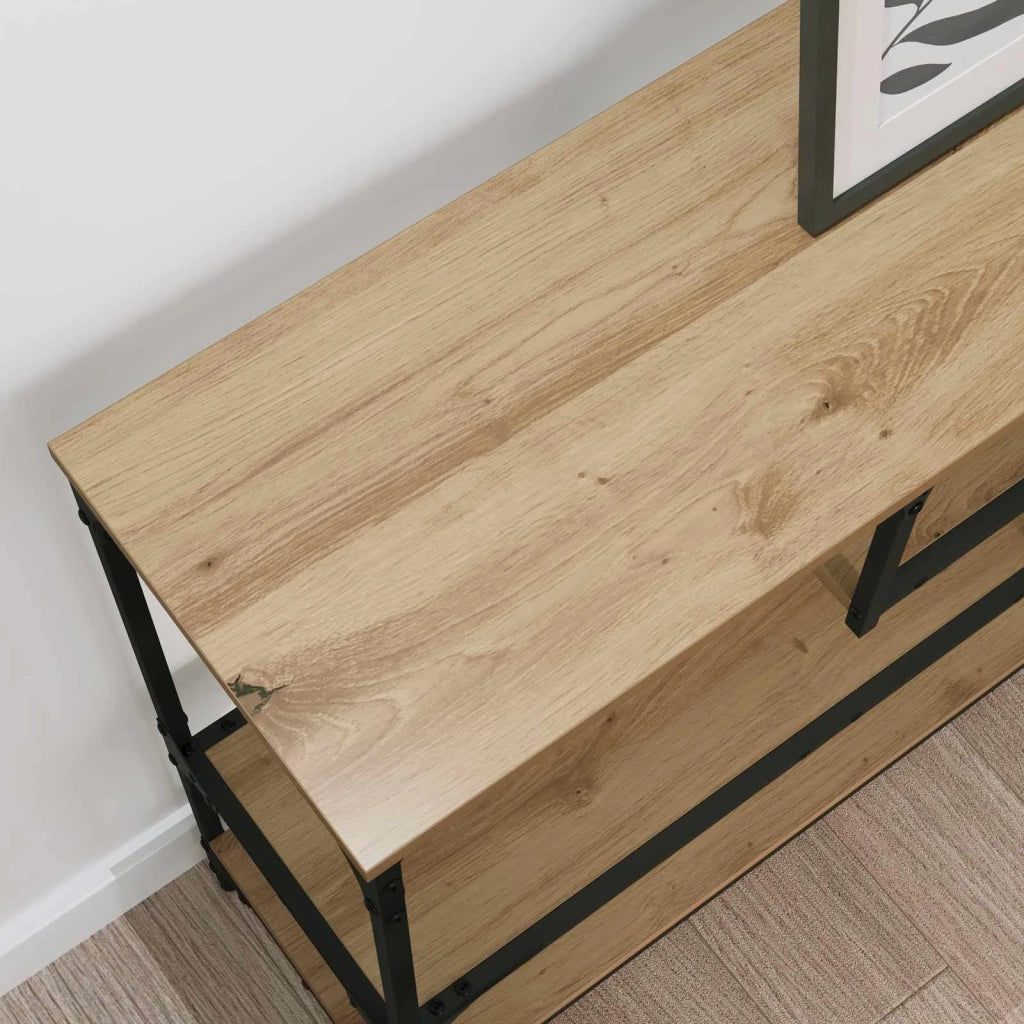 Tavolo consolle Rovere artigianale 100 x 30 x 75 cm 883541