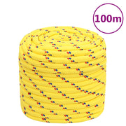 Corda per barca Gialla 16 mm 100 m in Polipropilene 152627