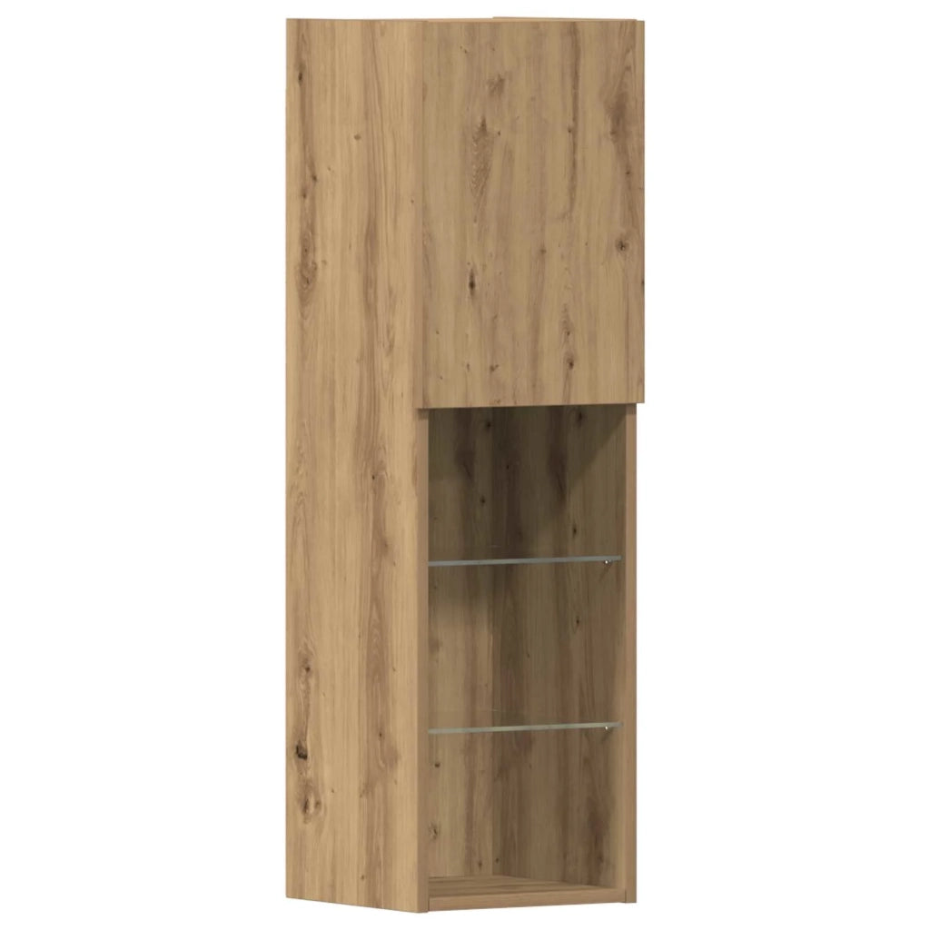 Mobile TV 4 pcs rovere artigianale Legno multistrato 3334390