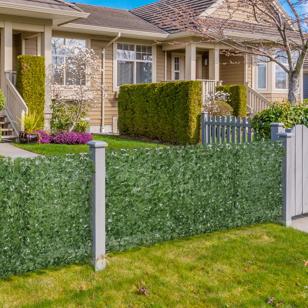 Hedge Artificiale Brise-Vue ¨C zephmum ¨C Verde Scuro 3x1 m