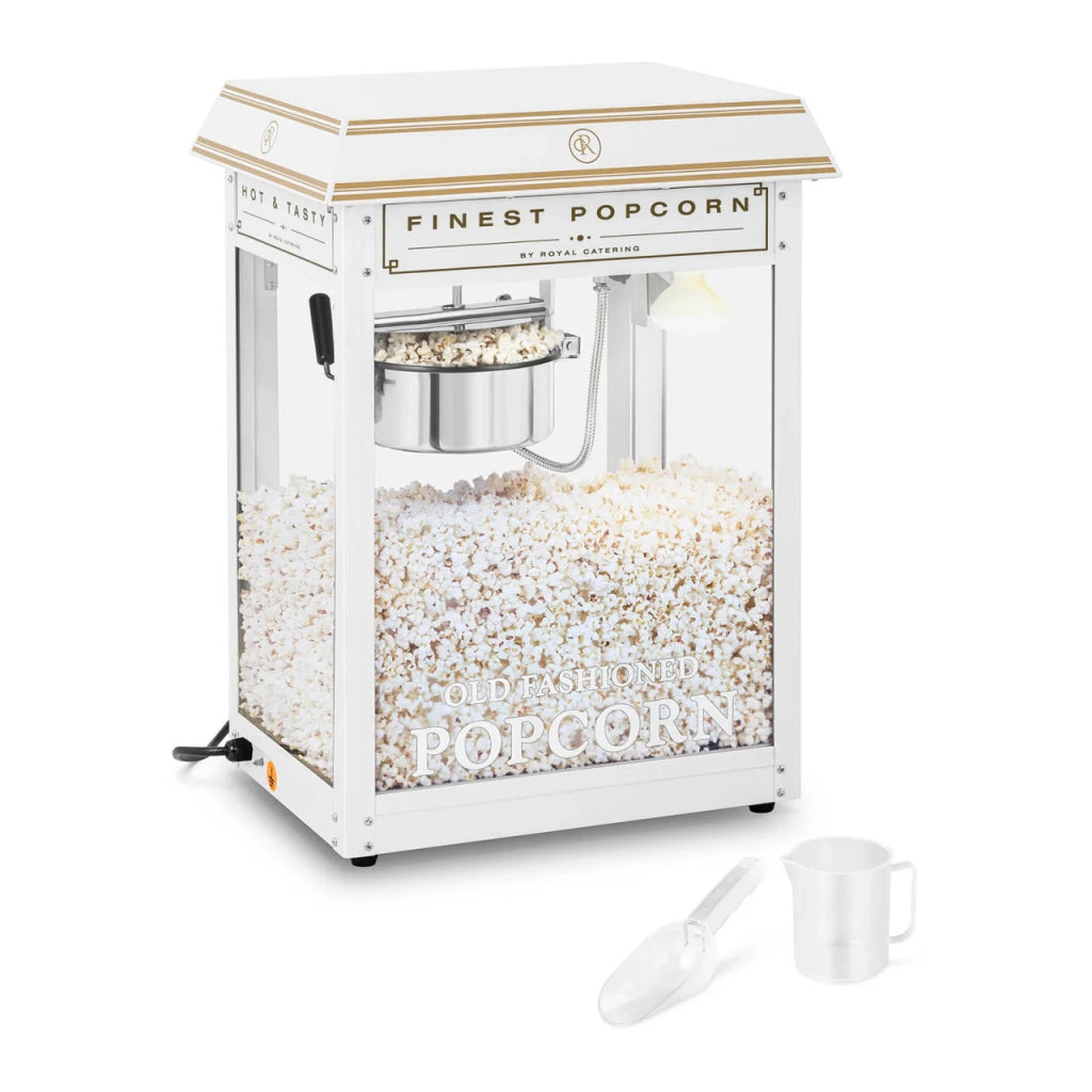 Macchina per popcorn colore bianco e oro 14_0002330