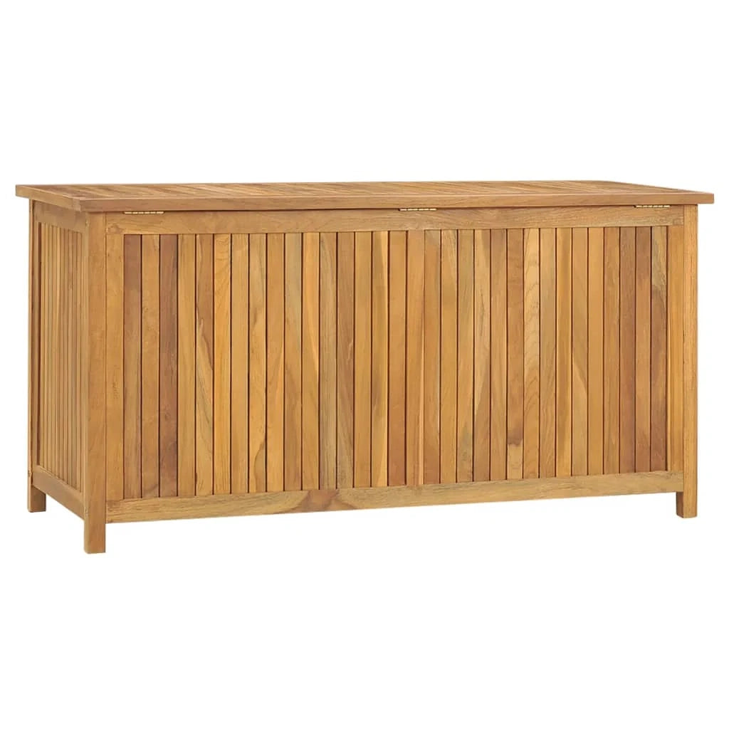 Baule da giardino 114 x 50 x 58 cm in legno massello di teak 02_0012987
