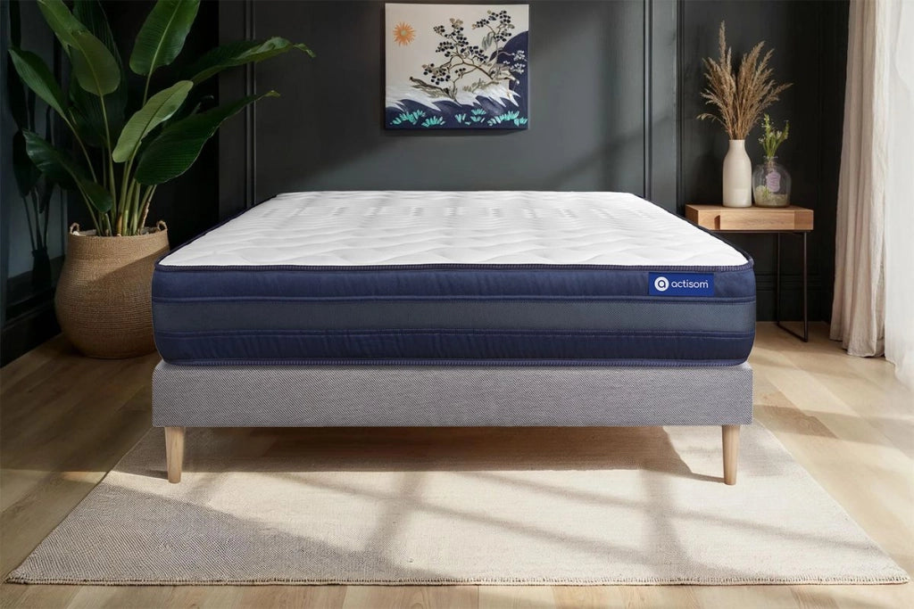 Kit rete e materasso matrimoniale Actilatex tech 160x210cm - Spessore : 24cm - Lattice e memory foam- molto rigido