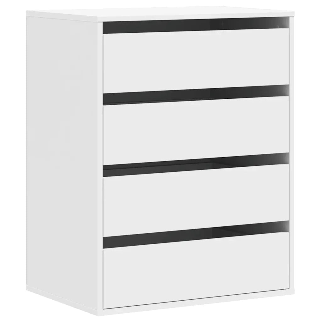 Cassettiera Bianca 60x41x76 cm in Legno Multistrato CFW9679652