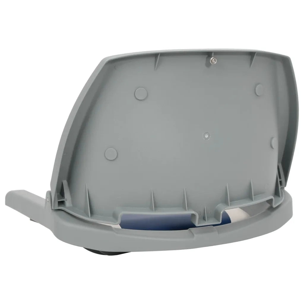 Set Sedile per Barca Pieghevole 2 pz con Cuscino Blu-Bianco CFW5548450