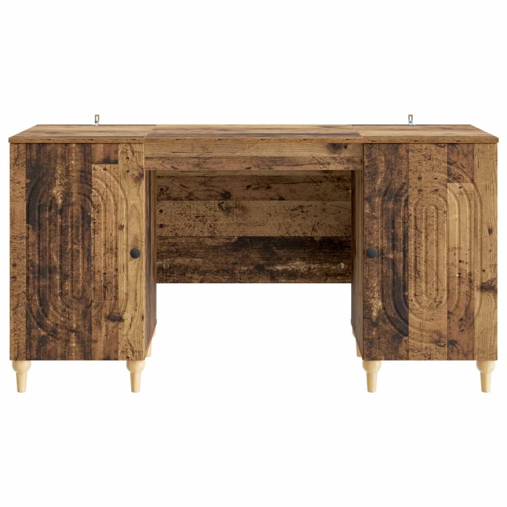 Scrivania Legno antico 142,5 x 50 x 75 cm Legno ingegnerizzato 3414583