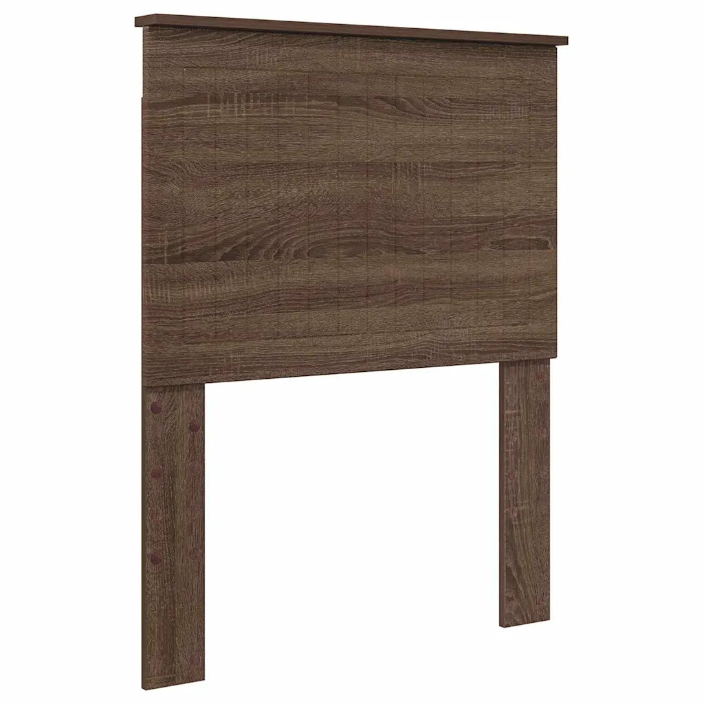 Testiera-Testata-Testiera Decorativa Rovere Marrone 75 cm Legno multistrato 616691