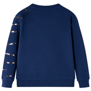 Felpa per Bambini Blu Marino 128 14097