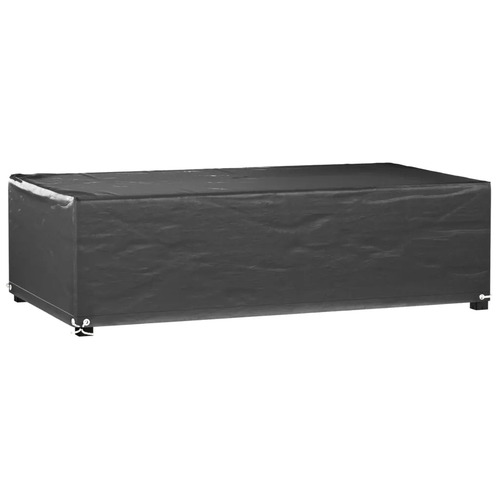 Coperture Mobili Giardino | Telone per mobili da esterni 2 pz 8Occhielli 125x70x35 Rettangolari
