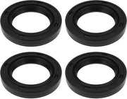 Anello di sigillatura 17 × 25 × 4mm - 4 pezzi - Materiale NBR - Sigillatura per motori - Sigillatura per cambio - Sigillatura efficace - Anello di sigillatura