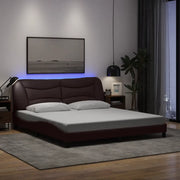 Giroletto con LED senza Materasso Hvar 180x200 cm Tessuto 3213721