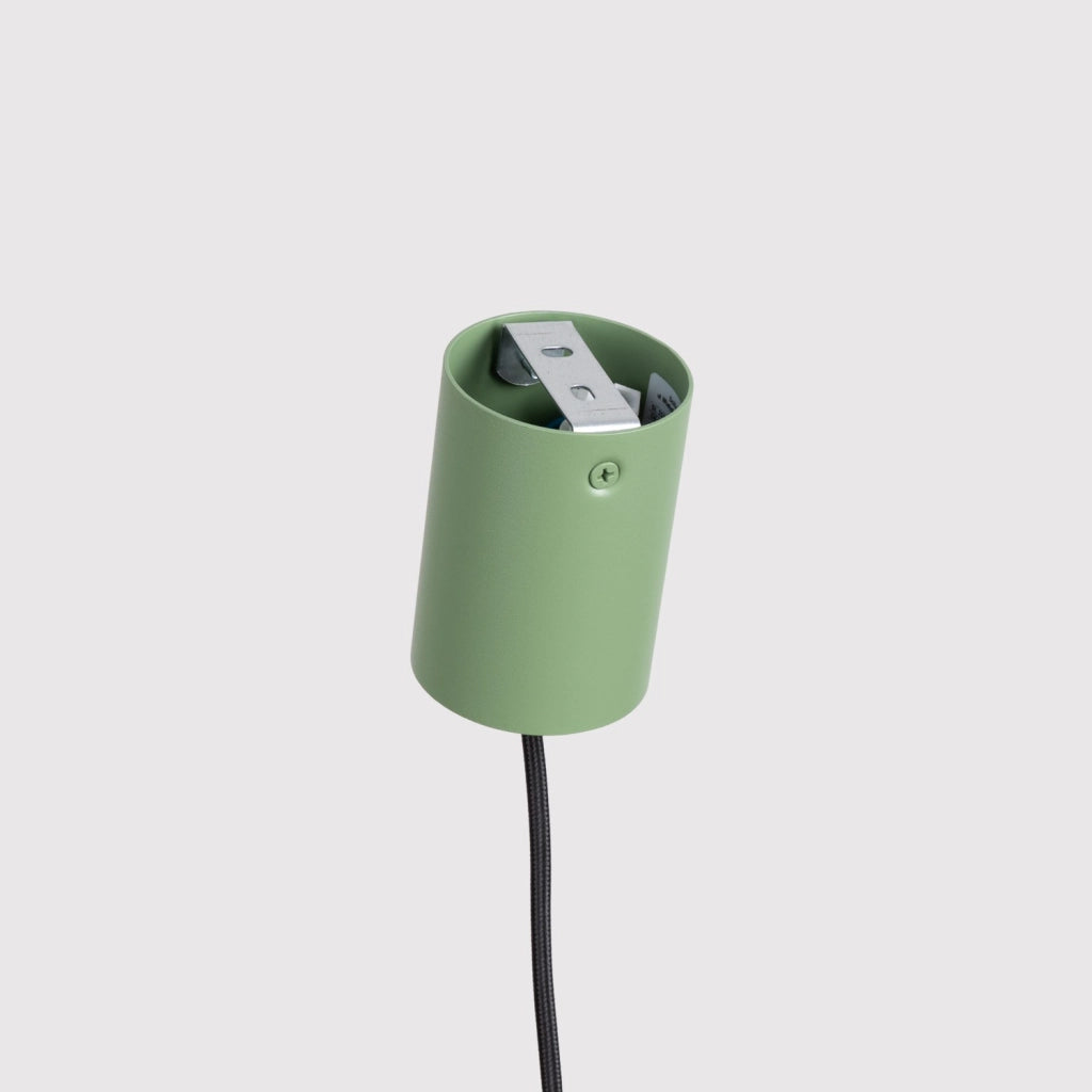 Lampadario RAYO 4 verde salvia