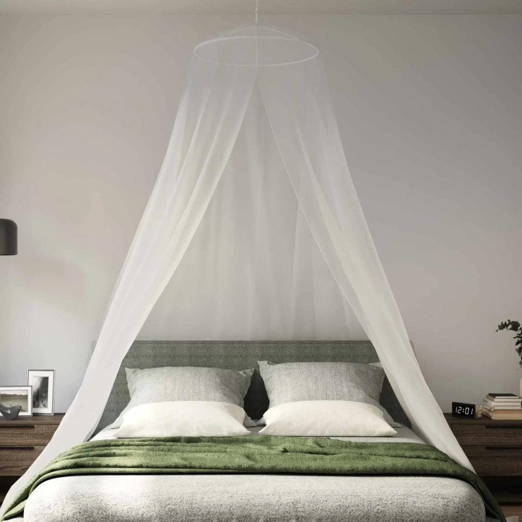 Zanzariera per letto 156 maglia 3 pcs 156 maglia Bianco 42033555