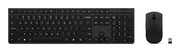Lenovo 4X31R64328 tastiera Mouse incluso Ufficio RF senza fili + Bluetooth Tedesco Nero