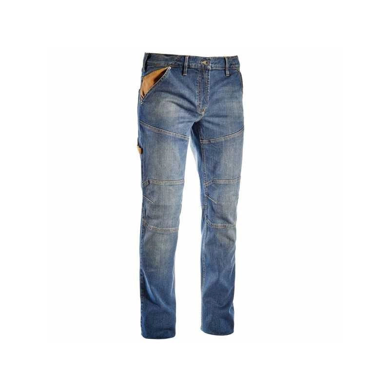 Pantalone Jeans Blu M Stone Plus Diadora
