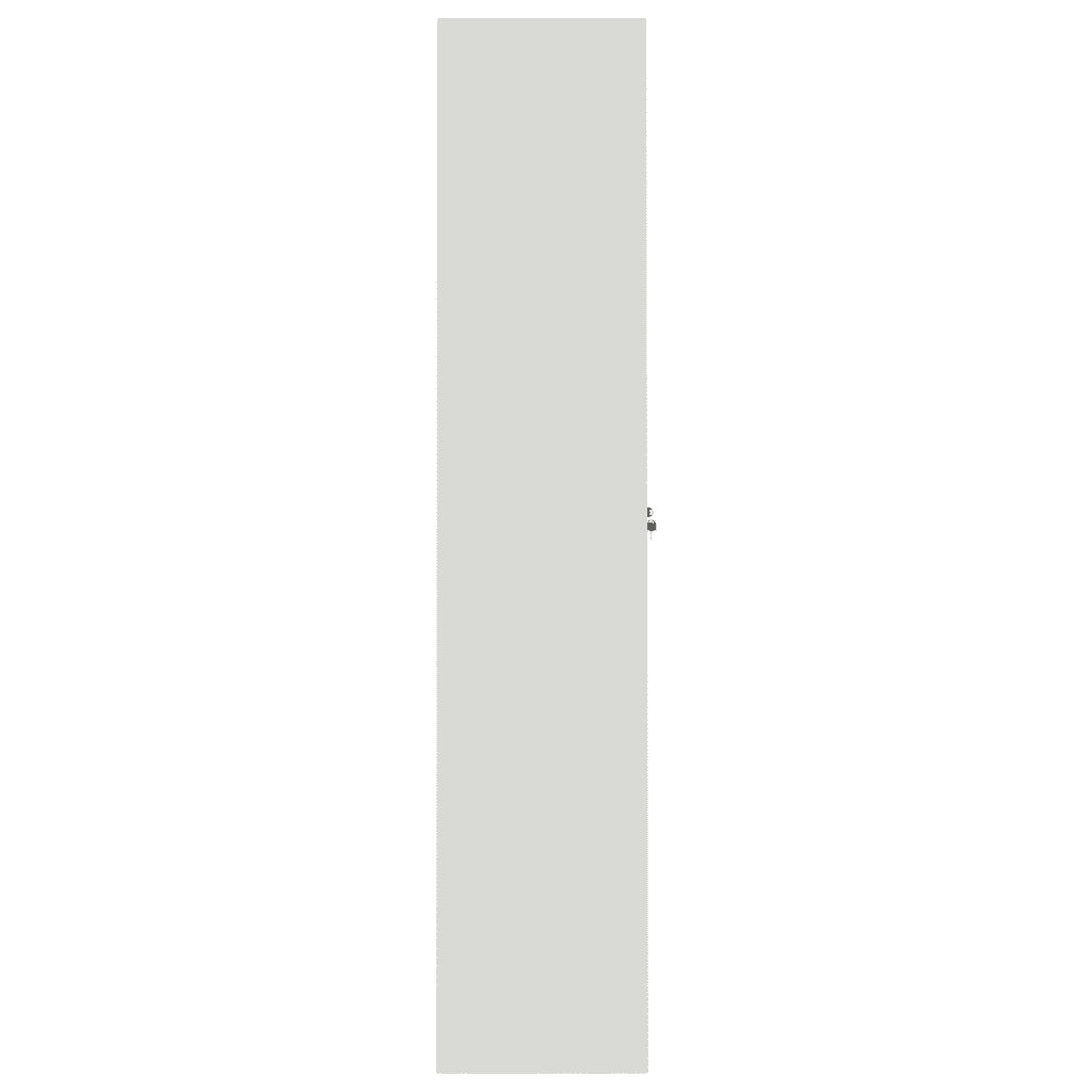 Armadio Classificatore Grigio Chiaro 105x40x180 cm in Acciaio 339769