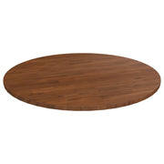 Piano Tavolo Rotondo Marrone Scuro Ã˜70x1,5 cm Rovere Trattato cod mxl 78234