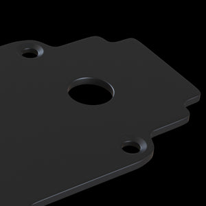 Copertura Barre per Sistema Illuminazione a Binario  Nero