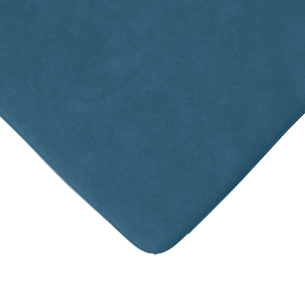 Cuscini per Seduta 4 pcs Blu 40 x 40 x 3 cm Velluto
