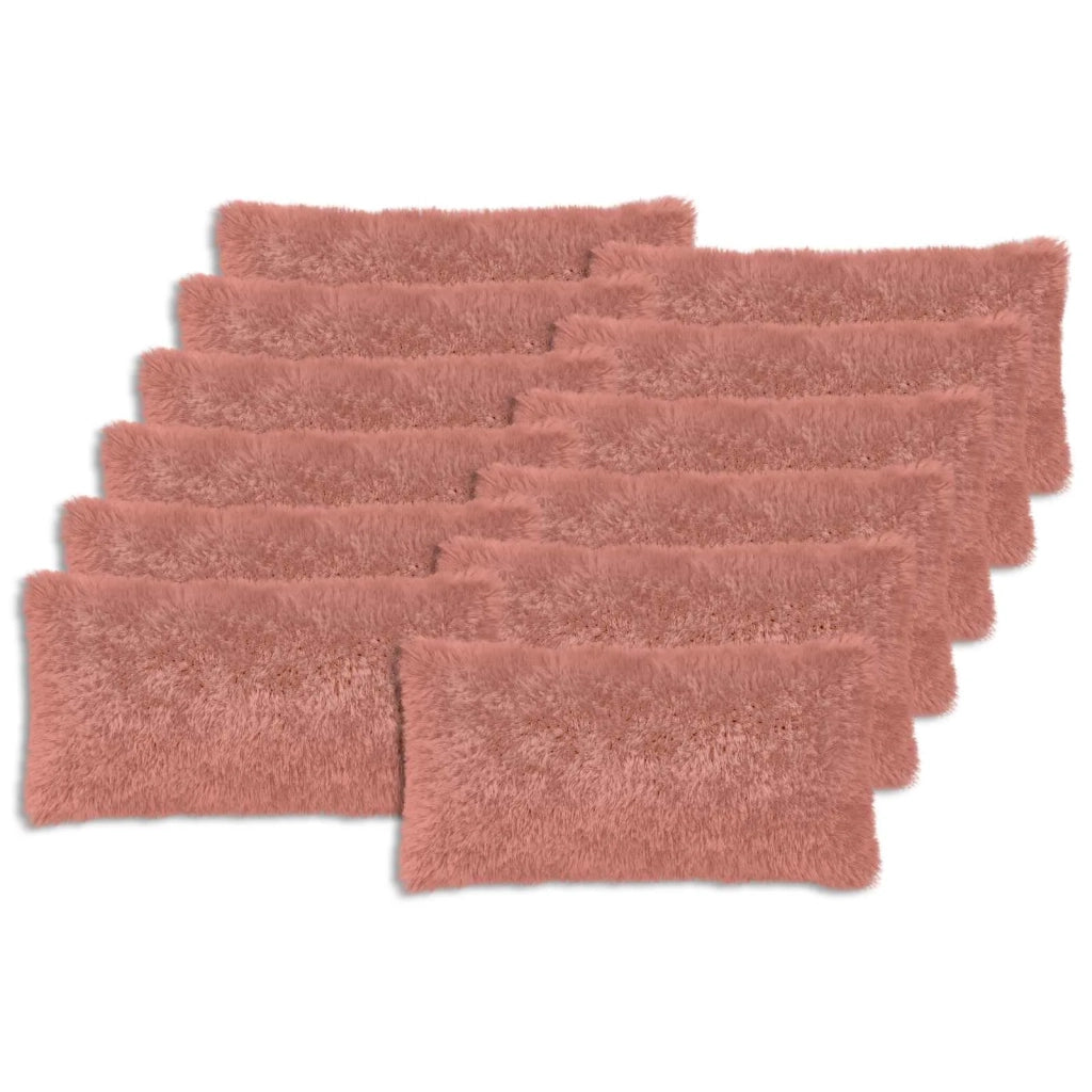 Federa 12 pcs HEERLEN Rosa 40 x 80 cm Fleece PV 910125