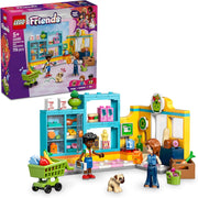 LEGO Friends Minimarket di Heartlake City - Negozio Giocattolo con 2 Mini Bamboline, Cane, Registratore di Cassa, Access