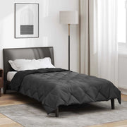 Piumone Completo Annuale Nero e antracite 155 x 200 cm 42025598