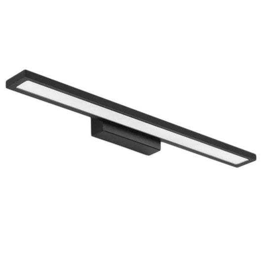 Lampada Da Muro Da Bagno Led Sopra Specchio 40cm APP839-1W Flat Black