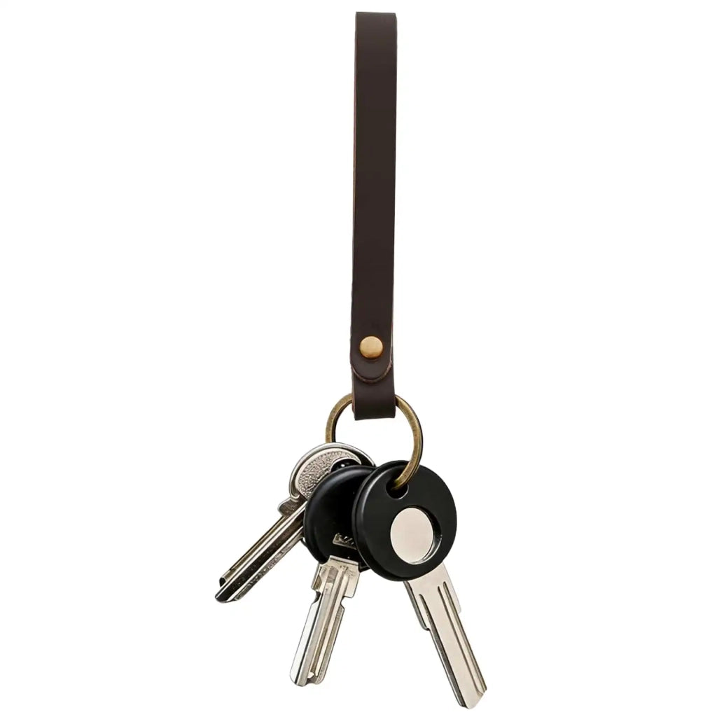 Cinturino in pelle Marrone Scuro 200 x 0,5 cm Pelle 42034169