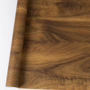 Folie self-adesiva per mobili - Aspetto legno marrone - Resistente all'acqua - Design vintage - 40cm x 300cm