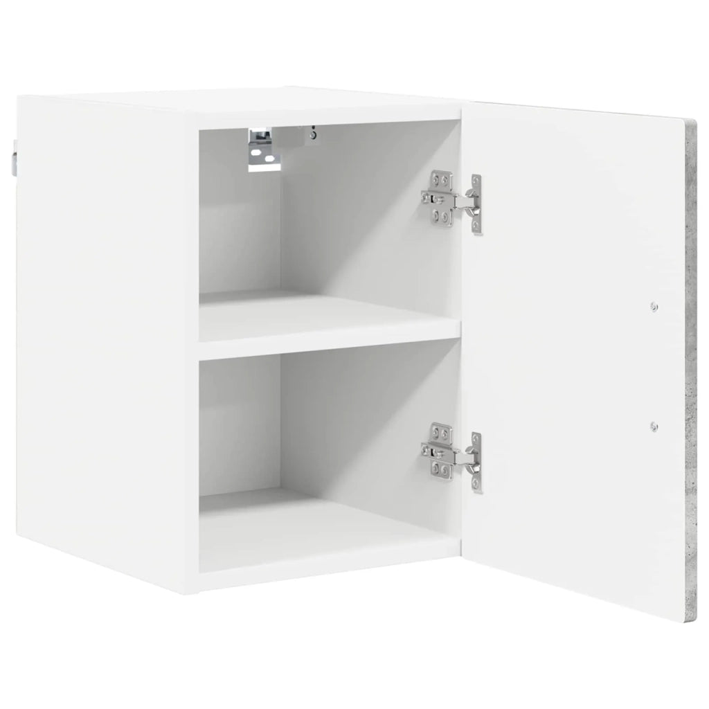 Armadietto a muro LUCCA 2 pcs Grigio Cemento 30 x 31 x 40 cm 884861