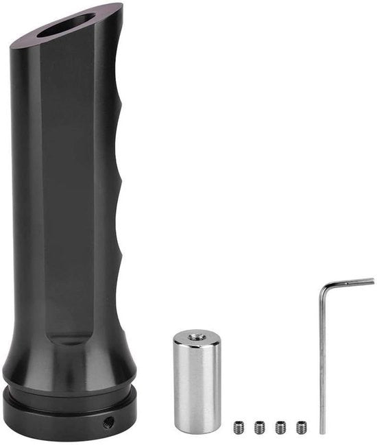 Copertura per Manubrio di Alta Qualità in Alluminio - Forma Universale - Facile da Installare - Sensazione di Comfort - Design Classico - Lunghezza 120 mm