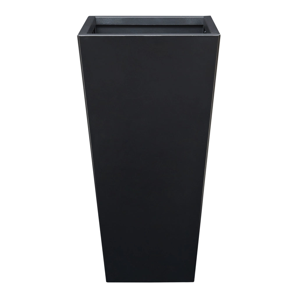Fioriera Vaargel in Acciaio Portafiori 76x39x39 cm - Nero casa.pro