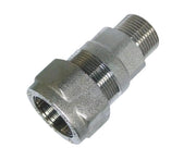 RACCORDO DIRITTO MASCHIO IN OTTONE 11/2   PETTINAROLI