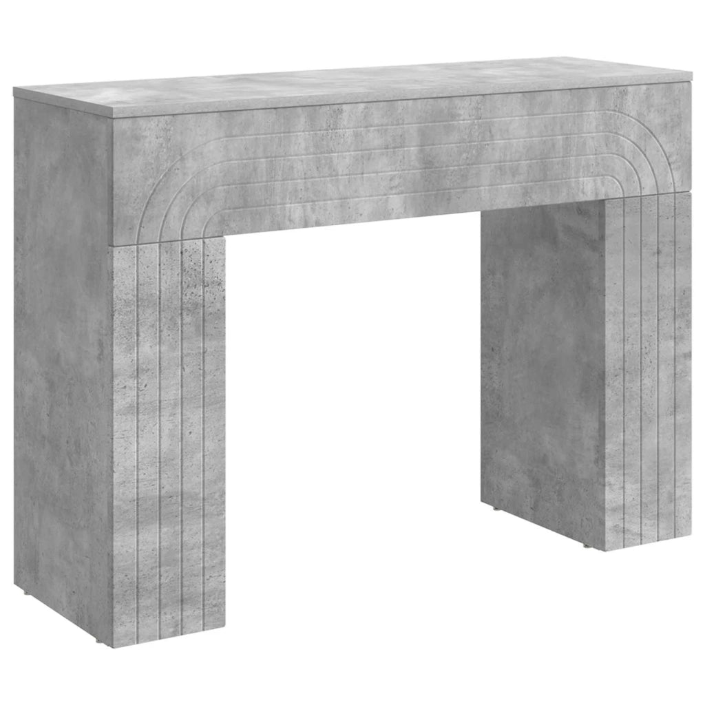 Tavolino da salotto Grigio Cemento 102 x 35 x 75 cm